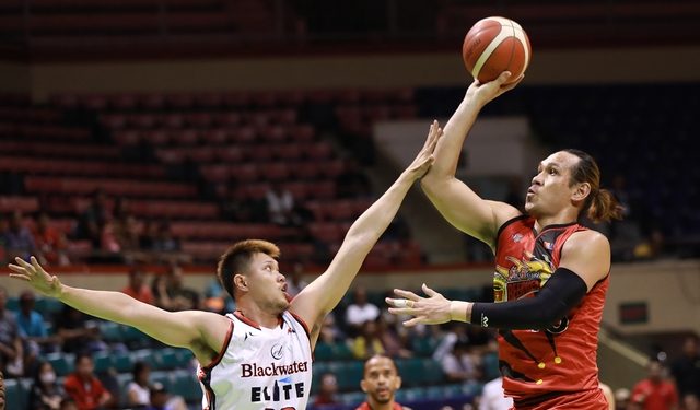 San Miguel survives Blackwater without high-scoring Wells