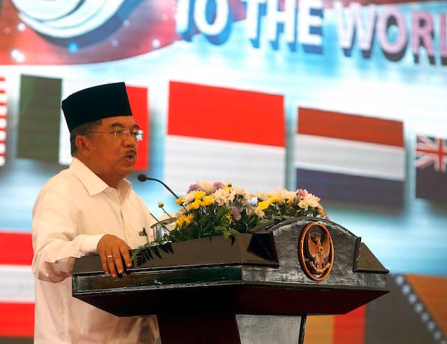 Indonesian VP Kalla hospitalized for heart disease
