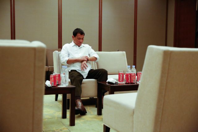 Duterte told of protocol: ‘You do it for the country’