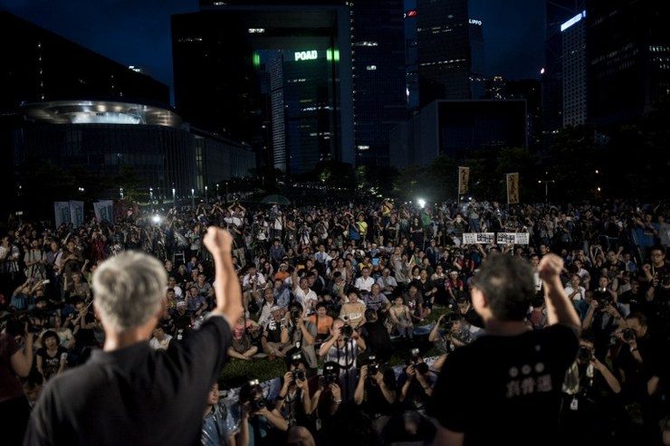 ‘Civil disobedience’ vow in HK after Beijing decision
