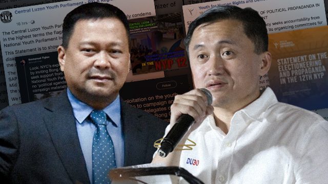 Youth groups slam electioneering of Bong Go, Ejercito at NYC event