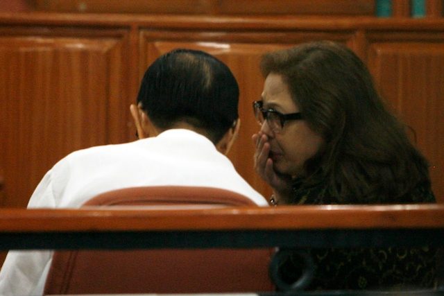 Enrile, Napoles plead not guilty to graft charges