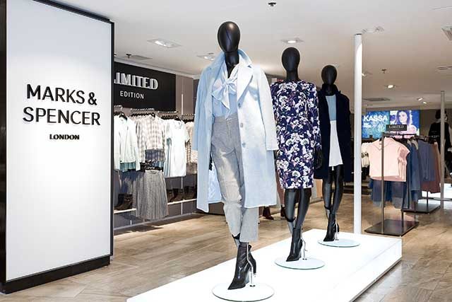 DISAPPOINTED. Even as new M&S womenswear collections win praise from the fashion press, shoppers often find the clothes are sold out in their size or not appropriate for the weather. Photo of M&S Helsinki Event Zone 3, Finland from Marks & Spencer website 