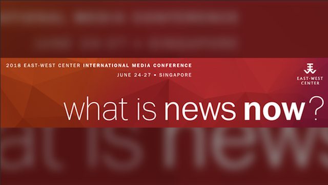 LIVE: What is News Now? 2018 East West Center International Media Conference