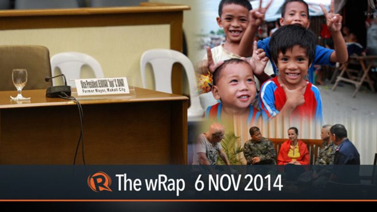 Binay skips Senate, Abu Sayyaf, Pope on annulments | The wRap