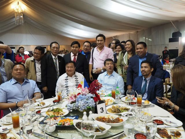‘Future’ member JV Ejercito attends PDP-Laban dinner