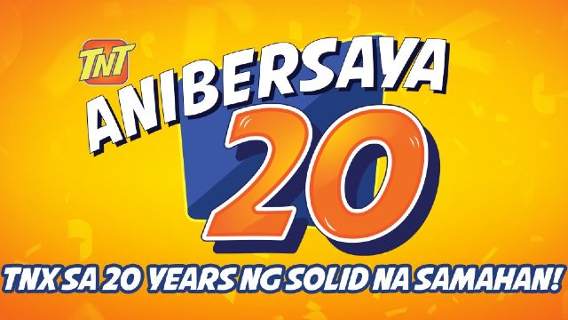 TNT celebrates 20th anniversary with 20% ‘Balik Load’ on Giga offers