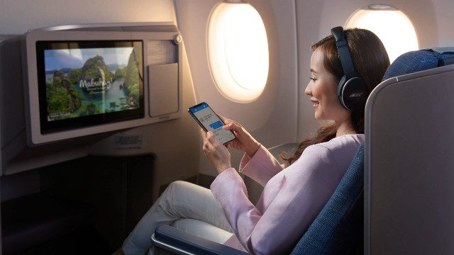 Philippine Airlines offering 30MB of complimentary inflight WiFi