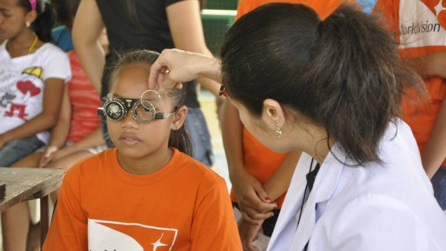 World Vision, Four Eyes conduct optical mission in Cavite