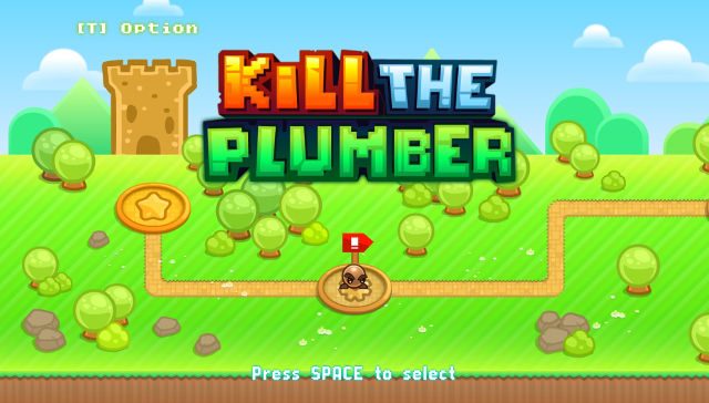 Kill the Plumber: An accessible anti-platforming puzzler