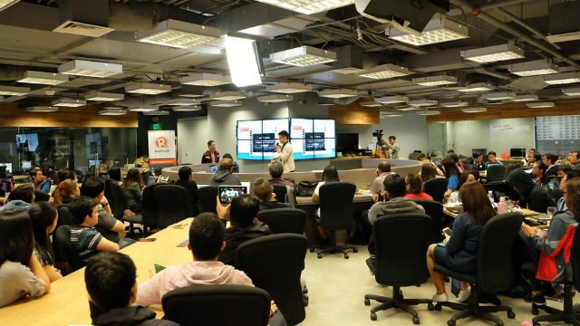 COLLABORATION. Leading media orgs in the country gather for a two-day hackathon to develop news app prototypes that can help journalists during disaster reporting. Photo from the Global Editors Network 