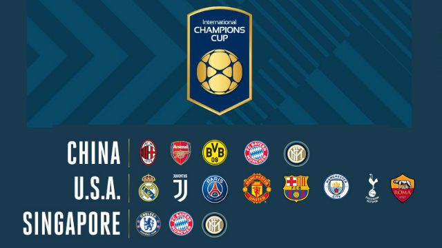 Jadwal lengkap International Champions Cup 2017