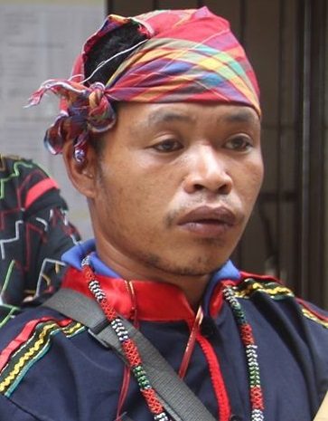 Manobo activist John Calaba. 