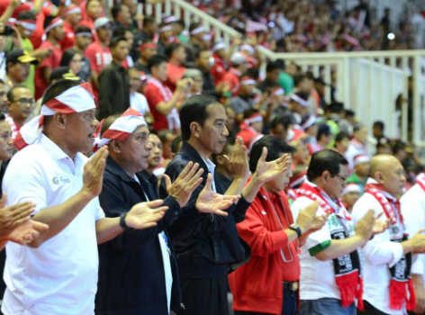 Semifinal Piala AFF 2016: Presiden Jokowi gelar nobar di Bali