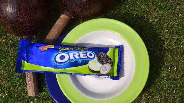 DELIGHT. Is Oreo your favorite cookie? It now comes in a new coconut flavor. This Oreo variety is sourced from Indonesia but the coconut is from the Philippines. Photo from Mondelēz Philippines  