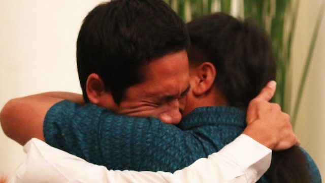 IN PHOTOS: Emotional reunion of freed Indonesian fishermen with their families