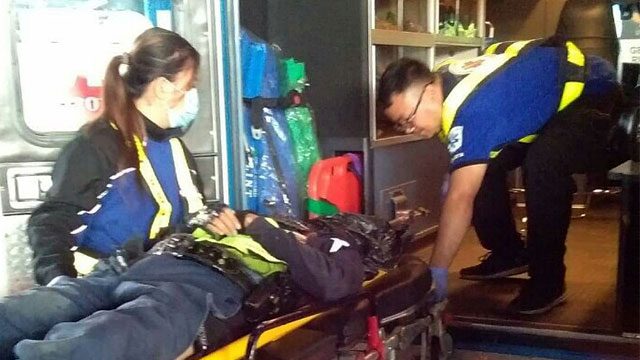 Motorcycle-riding cop dies after being struck by cargo truck in Pasay City