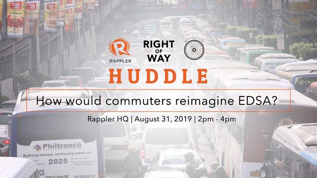 Join the huddle: How would commuters reimagine EDSA?
