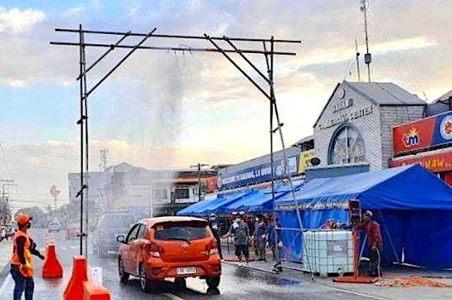DPWH begins nationwide disinfection operation on major roads