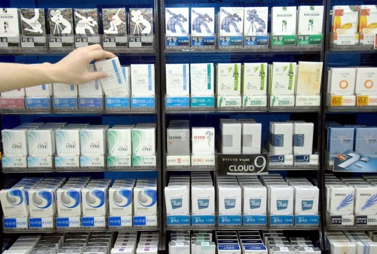 South Korea to hike cigarette price by 80%