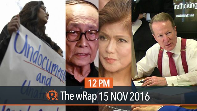 Marcos burial, William Brownfield, Donald Trump | 12PM wRap