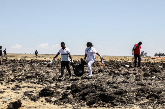 No survivors as Ethiopian Airlines plane crashes with 157 aboard