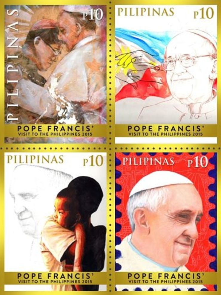 PHLPost to issue papal visit stamps