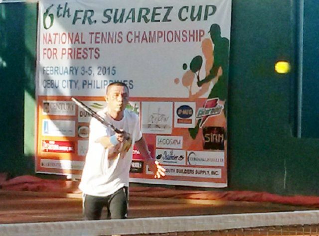 Priests battle for tennis supremacy in Cebu