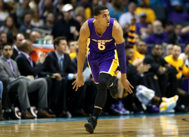 Lakers guard Clarkson fined $15,000 for swipe at Dragic