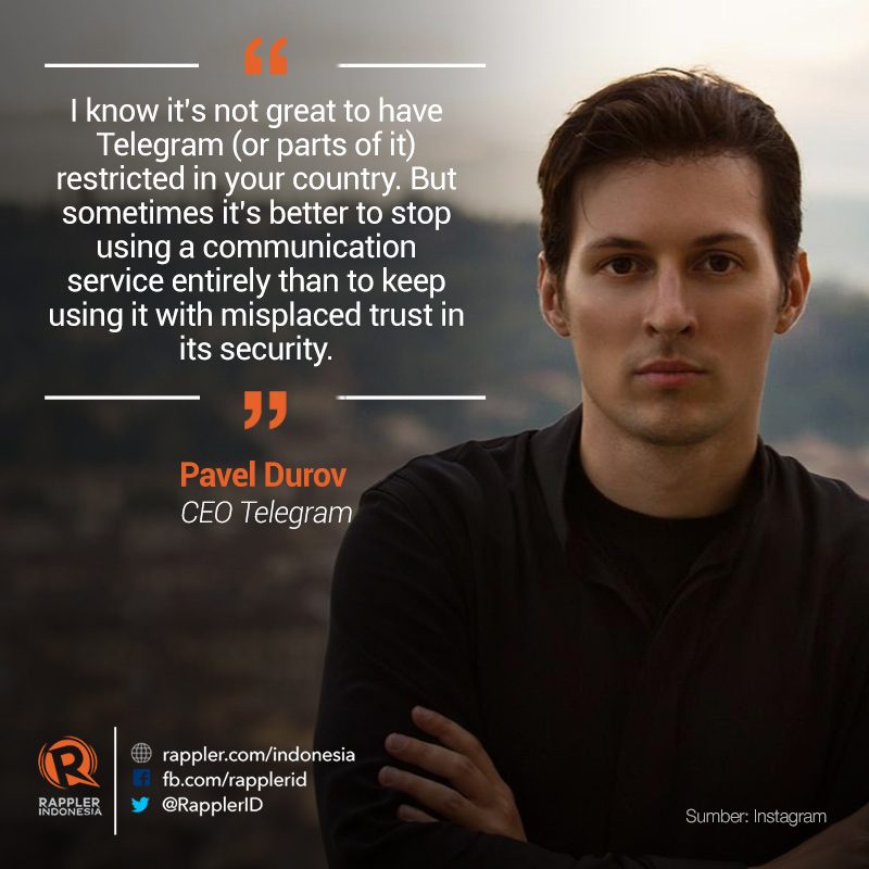7 hal mengenai Pavel Durov, sang pencipta aplikasi Telegram