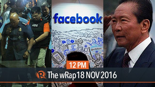Marcos burial, Kerwin Espinosa, Facebook vs terrorism | 12PM wRap