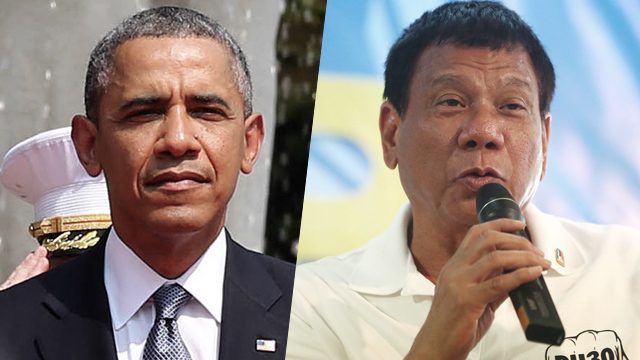 Duterte: Who is Obama to ask me about human rights?