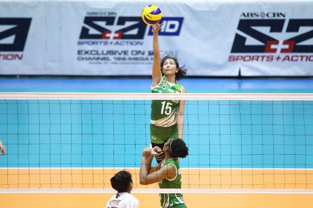 DLSU Lady Spikers continue win streak with sweep of Lady Warriors