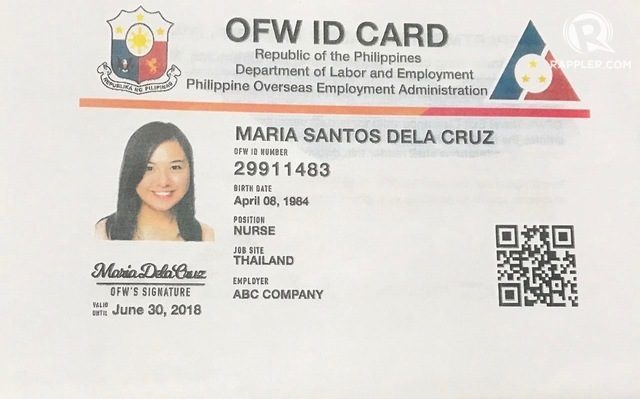 Lack of guidelines on newly launched OFW ID causes confusion