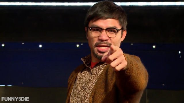 WATCH: Pacquiao trains to be a pro wrestler in comedy skit