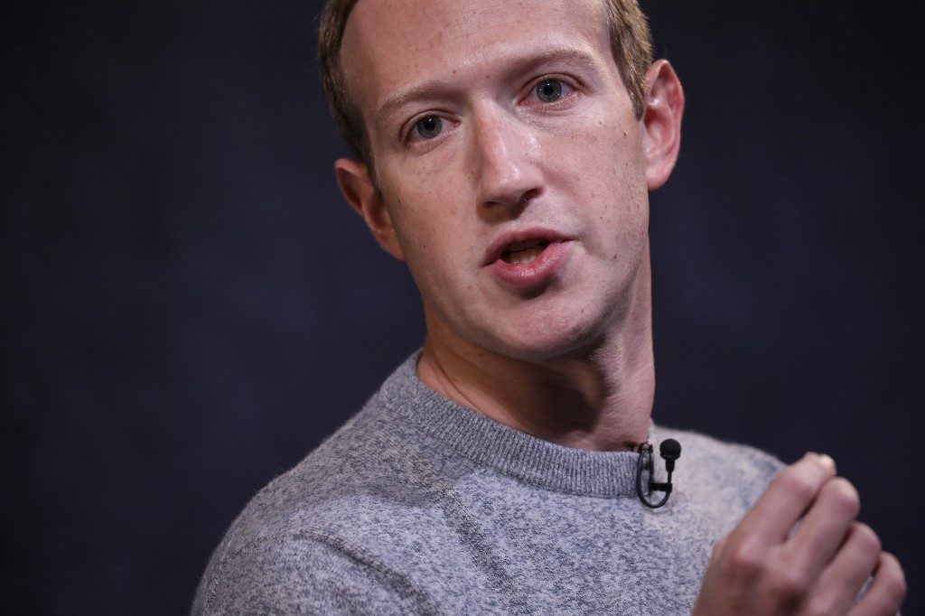 MARK ZUCKERBERG. Photo by Drew Angerer/Getty Images/AFP 