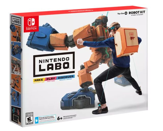 NINTENDO'S KITS. The Labo kits let gamers expand the functionalities of the Switch! Screen shot from nintendo.com 