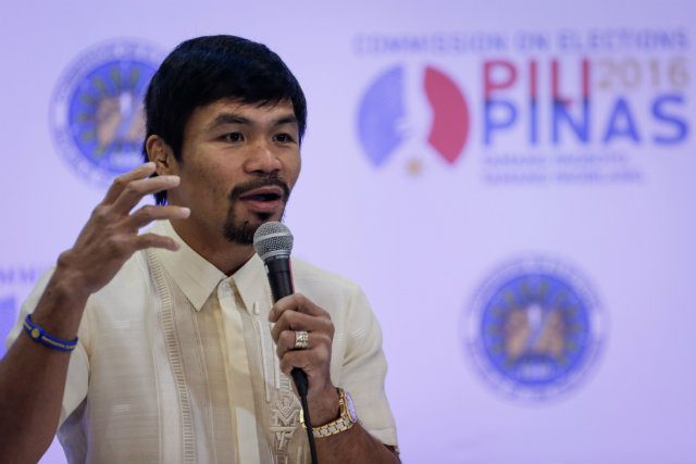 Pacquiao would have to drop to junior welterweight for Olympics