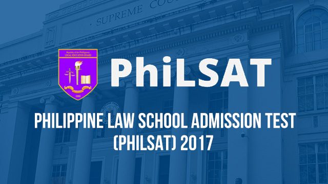 LIST: Passers: 2017 Philippine Law School Admission Test