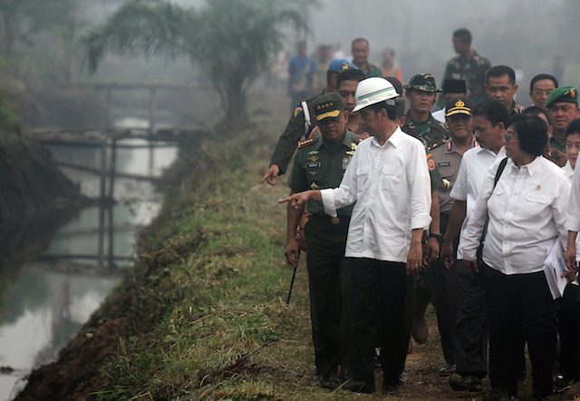 Jokowi instruksikan evakuasi korban bencana asap
