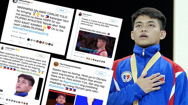 Filipinos celebrate Carlos Yulo’s ‘stunning and riveting’ golden performance