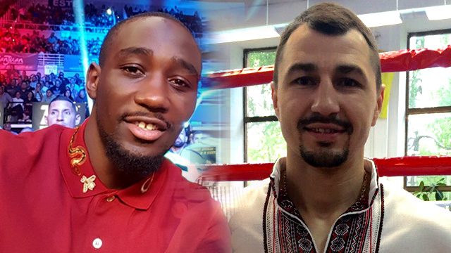 Potential Pacquiao foes Crawford, Postol meet in unification bout