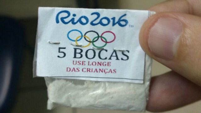 Puluhan paket narkoba berlogo Olimpiade 2016 disita