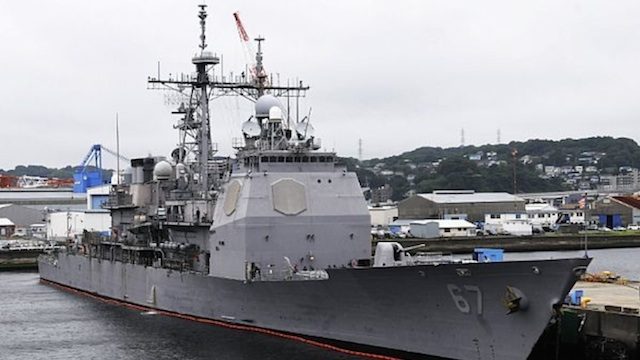 US Navy guided-missile cruiser to arrive in PH
