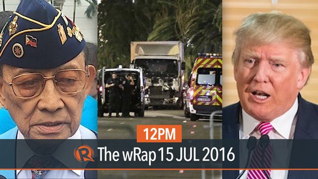 France attacks, FVR to China, Trump VP announcement| 12PM wRap