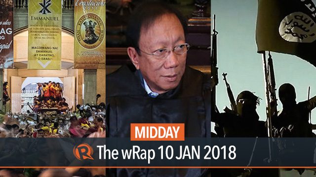 Nazareno 2018, Calida on SC, Foreign terrorists in PH | Midday wRap