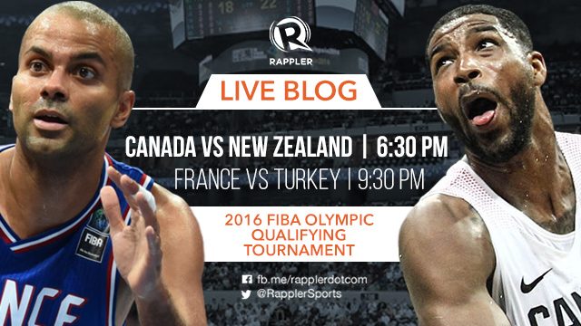 LIVE BLOG: FIBA OQT semis – CAN vs NZ, FRA vs TUR