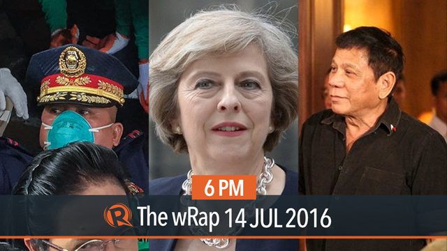 Dela Rosa on pushers, Duterte on bilateral talks, Brexit cabinet | 6PM wRap