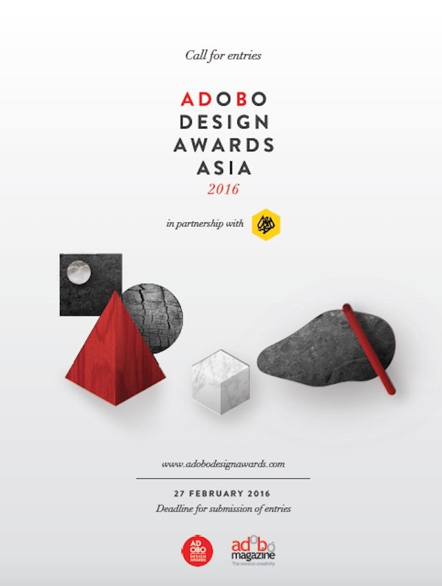 Call for entries: Adobo Design Awards Asia