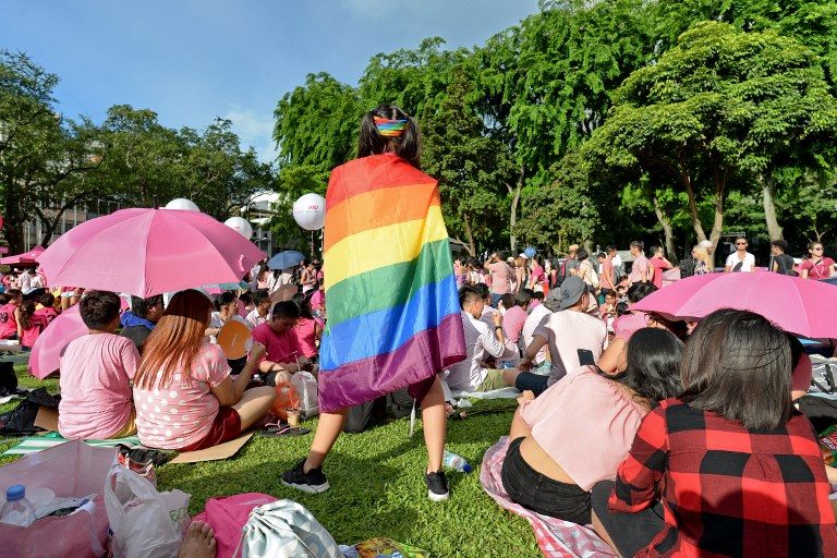Foreigners banned as Singapore holds gay rights rally